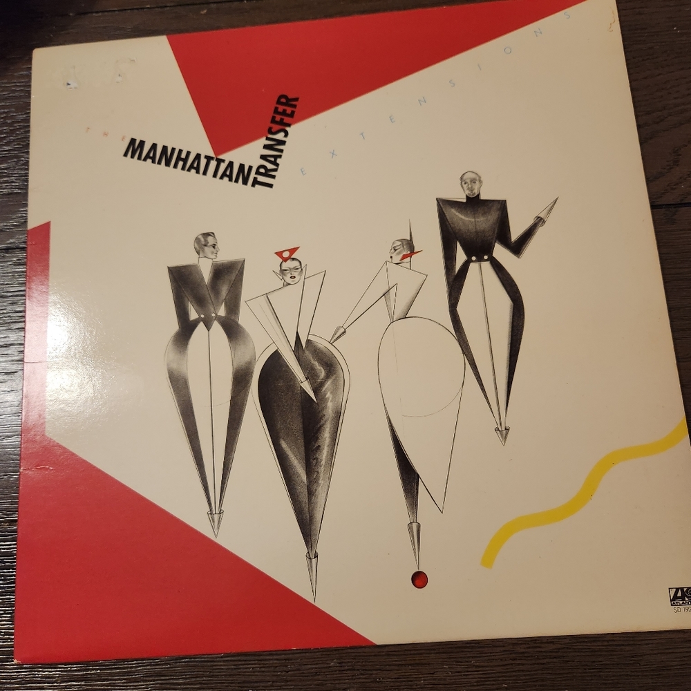 Vintage Manhattan Transfer Extensions Vinyl LP 1979 Atlantic Records